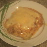 Рецепт Мясной лазанья с кабачками