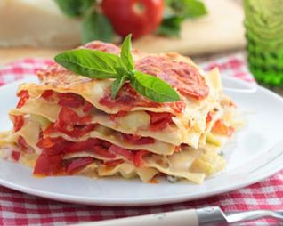 Овощная лазанья