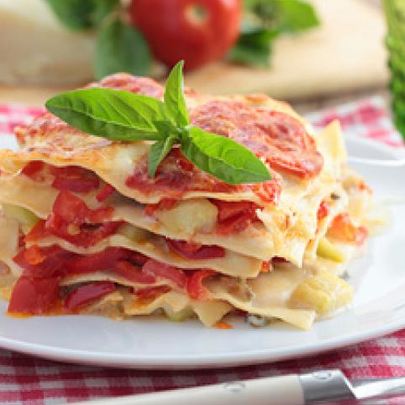 Овощная лазанья