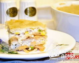 Постная лазанья