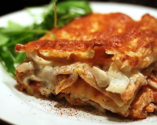 Рыбная лазанья