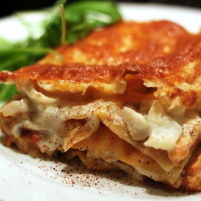 Рыбная лазанья