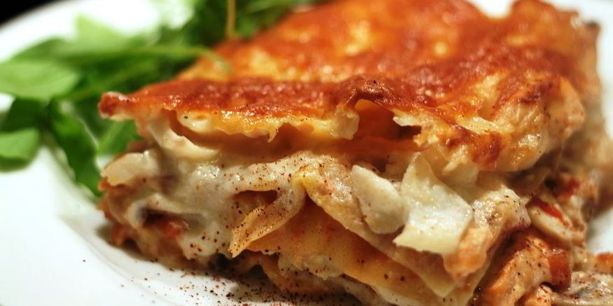 Рецепт рыбной лазанья