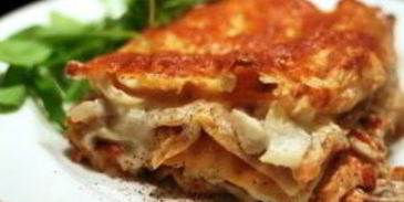 рыбная лазанья