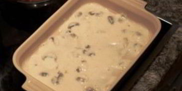 рыбная лазанья