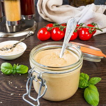 Домашняя тахина — восточная кунжутная паста