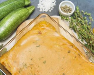 Крахмальные каннеллони с острым фаршем