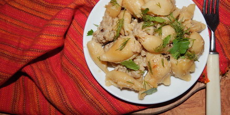 Рецепт ленивых макарон по-флотски