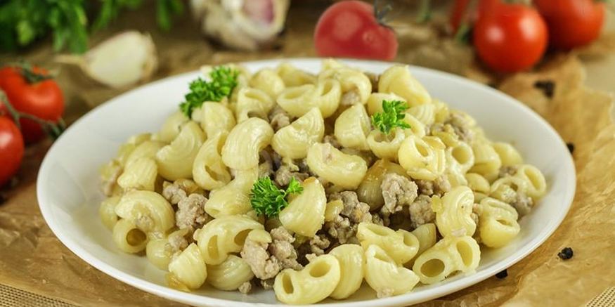 Рецепт макарон рожки по флотски