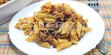 макароны с фаршем