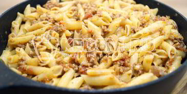 макароны с фаршем