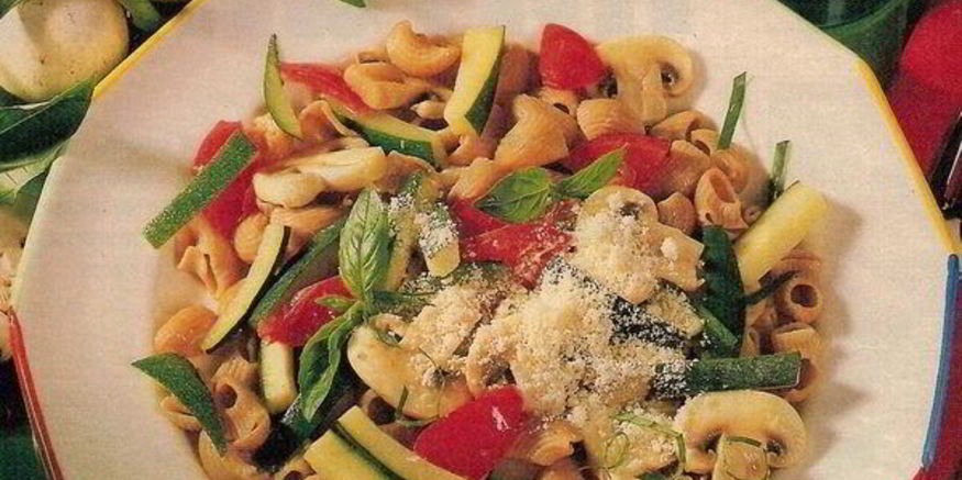 Рецепт макарон в воке