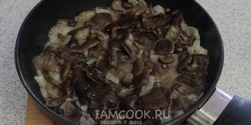 паста с грибами в сливочном соусе