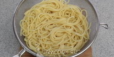 паста с грибами в сливочном соусе