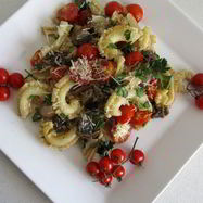 Рецепт Пасты с копченой мойвой