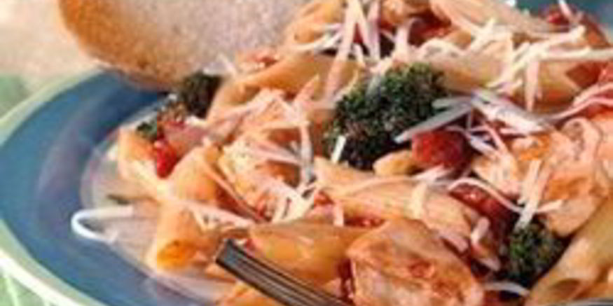 Рецепт пасты с курицей и брокколи