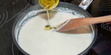 паста с курицей в сливочном соусе