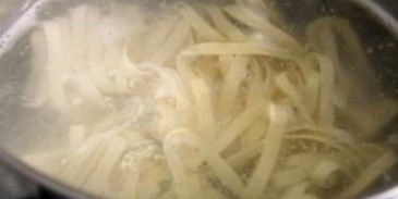 паста с лисичками в сметане