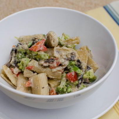 Паста с овощами