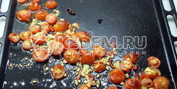 паста с помидорами черри