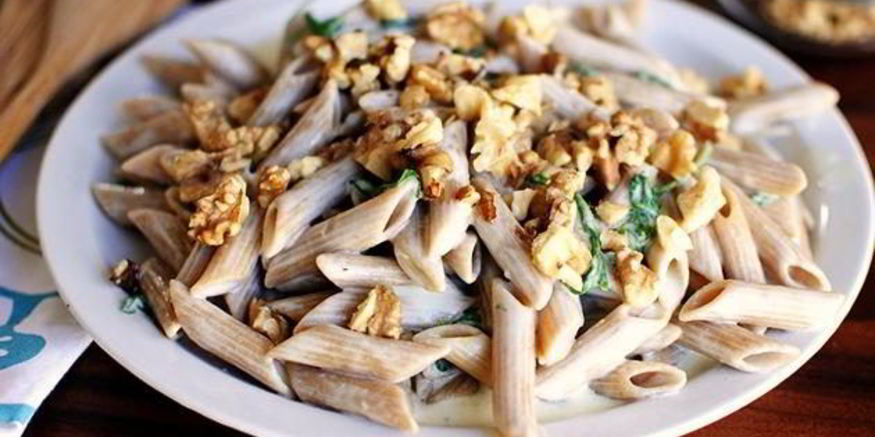 Рецепт пасты с соусом из голубого сыра