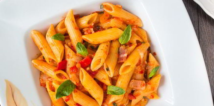 Рецепт пасты с соусом из печеного сладкого перца