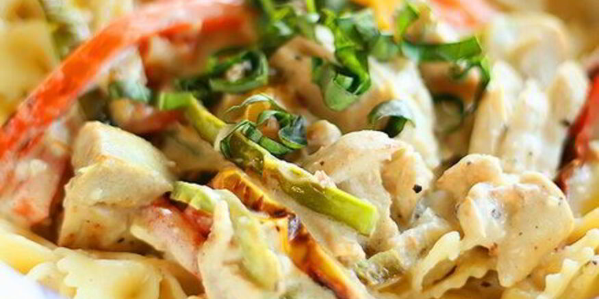 Рецепт пасты с сырным соусом альфредо