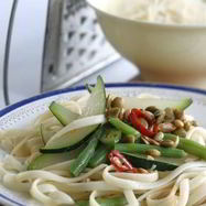 Рецепт Пасты с цукини и стручковой фасолью