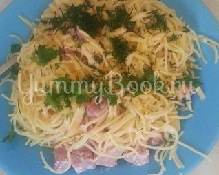 Паста с ветчиной