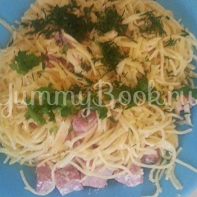 Паста с ветчиной