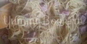 паста с ветчиной