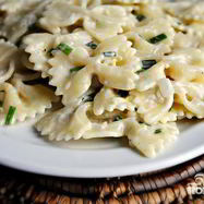 Рецепт Пасты со сливочно-луковым соусом