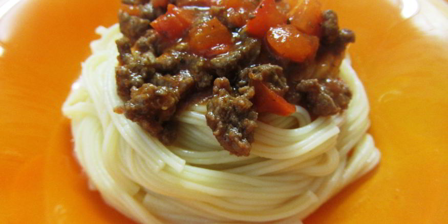 Рецепт спагетти болоньезе с говяжьим фаршем