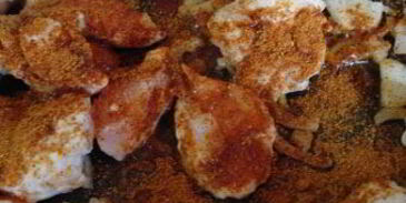 спагетти с курицей и ананасами