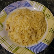 Рецепт Спагетти с курицей в сметанном соусе