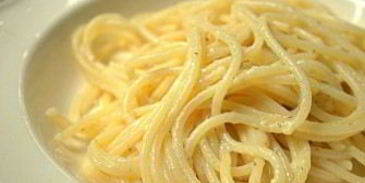 спагетти с сыром