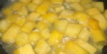 спагетти с тыквой и имбирем