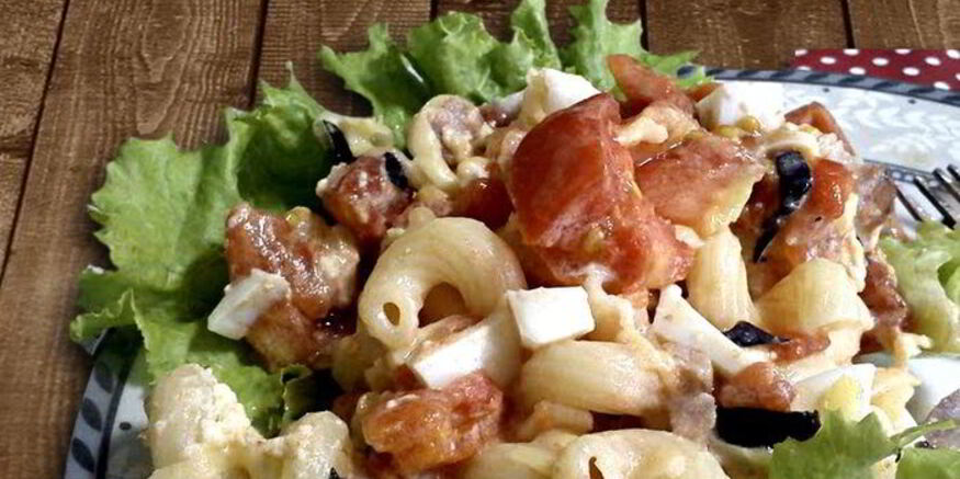 Рецепт волшебного салата-пасты кабрунари