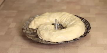 ханума с фаршем и картошкой