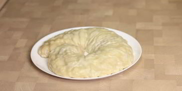 ханума с фаршем и картошкой