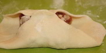 манты из рубленого мяса