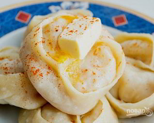 Манты из тыквы