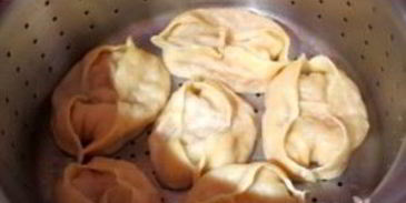 манты из тыквы