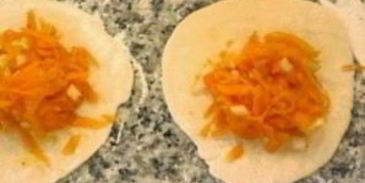 манты из тыквы