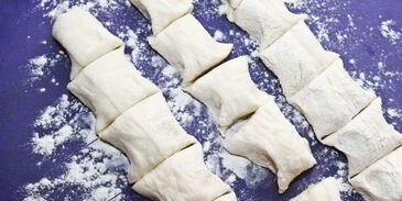 манты на сковороде