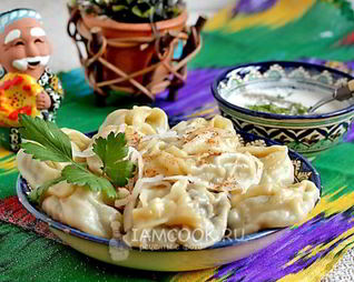 Манты по-узбекски