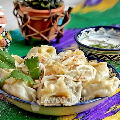 Манты по-узбекски