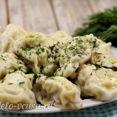 Манты с бараниной