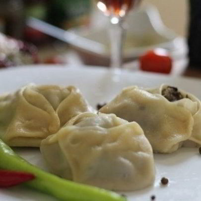 Манты с говядиной