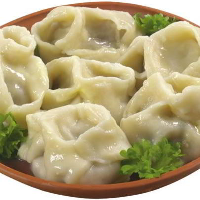 Манты с капустой и фаршем